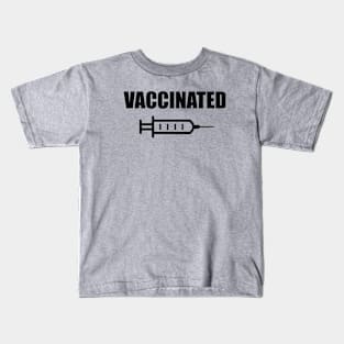 Vaccinated, Got My Covid-19 Vaccination, Lockdown 2020 Kids T-Shirt